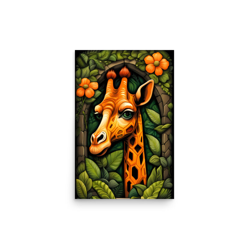 Girafe relief