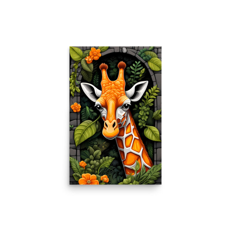 Girafe relief 2